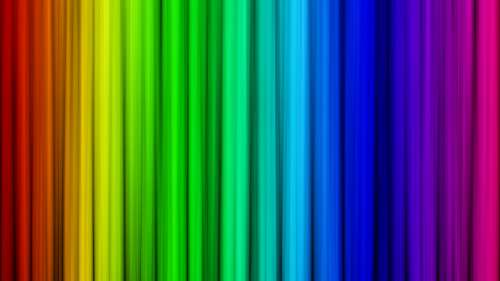 Printed Wafer Paper - Colourful Stripes - Click Image to Close